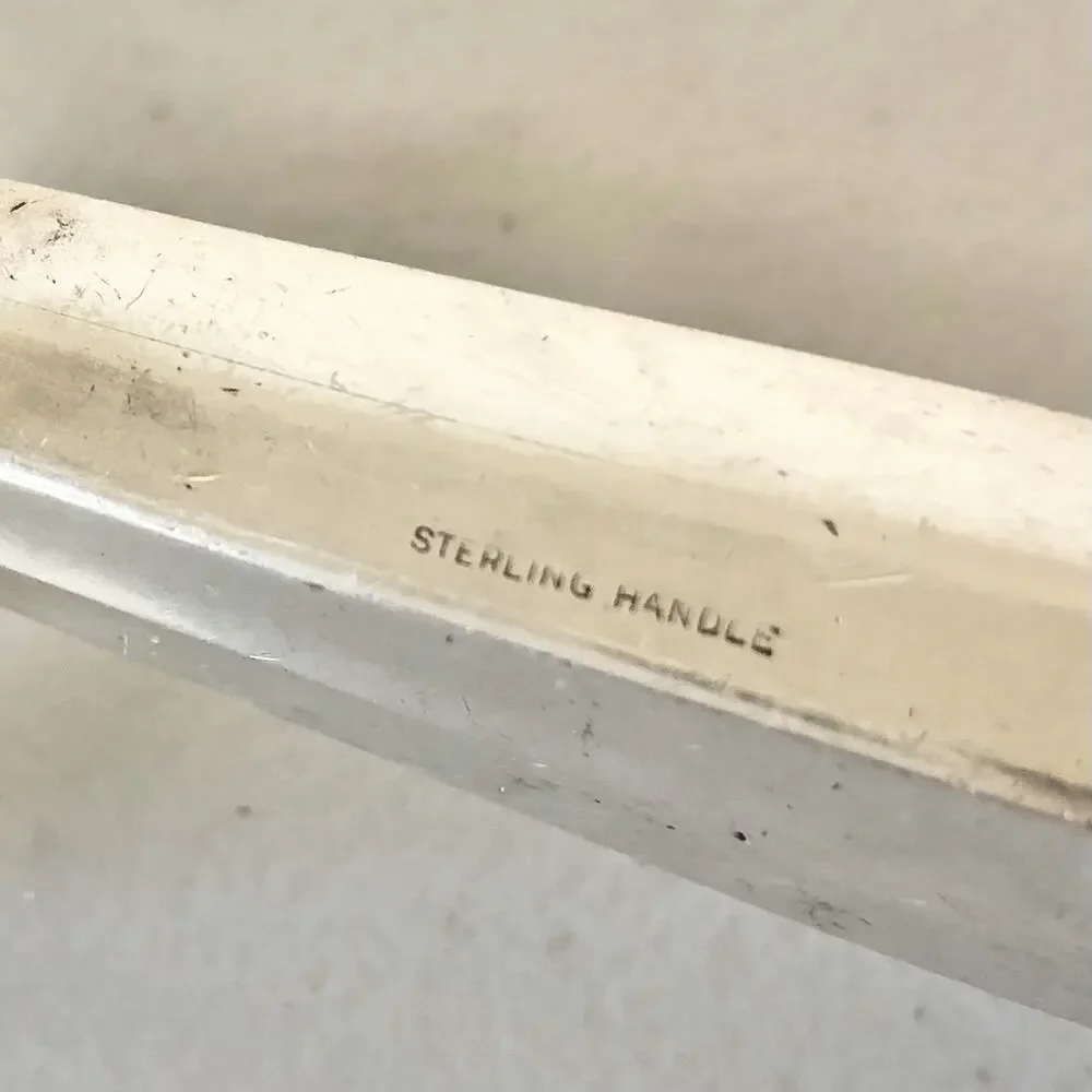 International Royal Danish Sterling Carving Knife Sharp Steak 13”